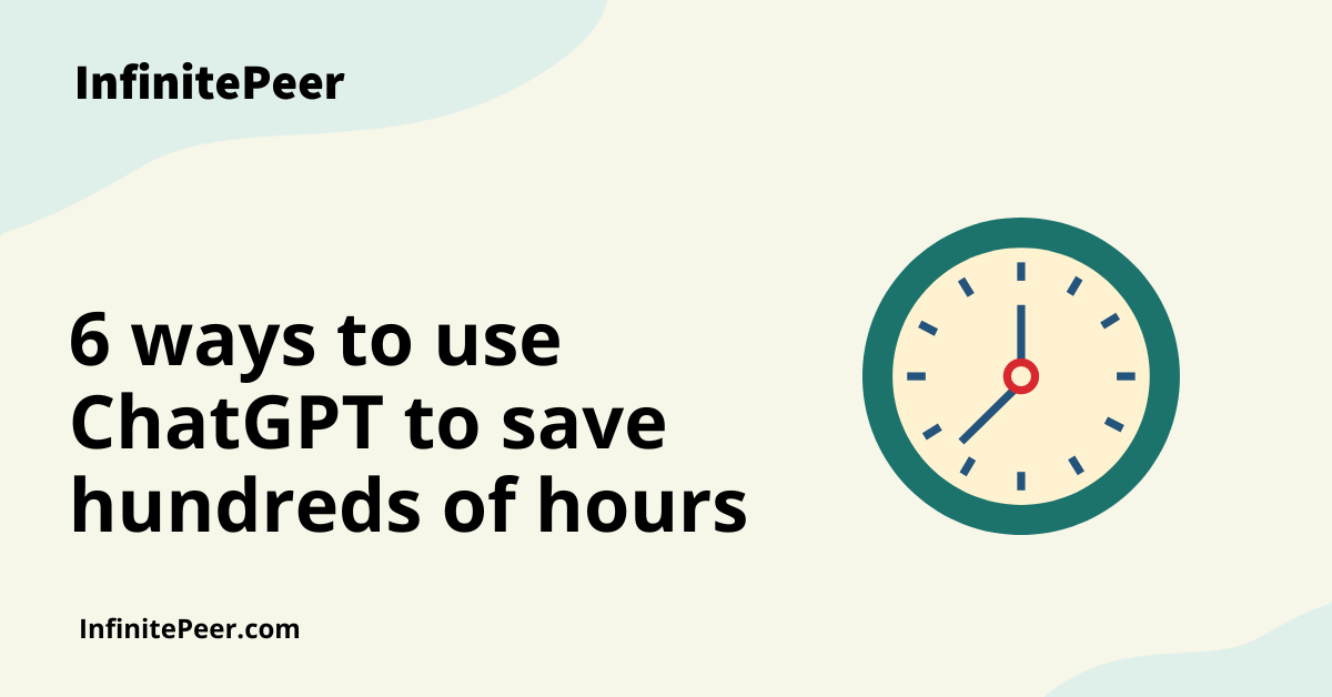 ChatGPT save hours